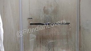 Fit Desi Couple Having Steamy Erotic Shower Sex