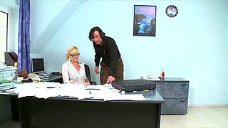 Marina's Boss Grows the Work Over His Head and so Does the Tail.