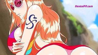 High Tide of Passion: Nami Sex On The Beach ( XXX Cartoon )