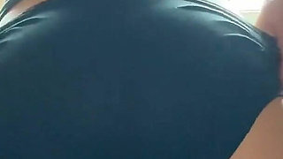 Farting in Black Panties