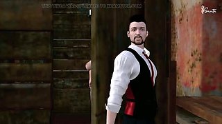 Savita Bhabhi's steamy bathroom sex with brother-in-law - big tits and doggy style