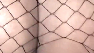 Slow Motion Husband Is Delighted to See His Wife with the Big Ass Dressed Like This