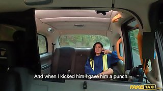Picked up a lady doing community service! - faux taxi