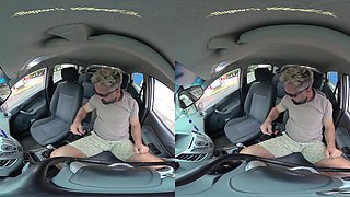 Hairy Christina Santes Banging In The Car