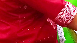 Tailor Girl’s Secret Fitting - When the Customer Gets Too Close