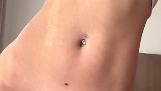 The perfect shaved pussy goes best with perfect natural tits ;)