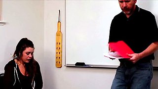 Paddled for Vaping at School