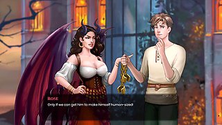 Anime adventures in summertime saga with hot cartoon action