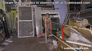 Chesty Blonde Slave Kirsty Waterfall Gets Dominated at Submissed