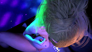 Hot Blonde with Huge Boobs Give an Epic Titjob in POV