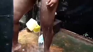 Outdoor Bathing Video in Srilanka