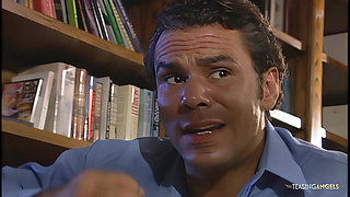 The boss decides to hardcore fuck his attractive blonde secretary in her shaved cunt.