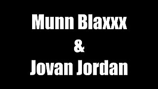Black On Black Porn Video...Munn Blaxxx Gets Dickfished By Jovan Jordan