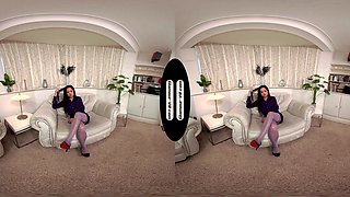 Louisa Lu Secretary Wants Pay Rise And Provides Special Treat As Inducement Joi - 8k Vr