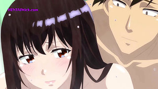 Hot Shower Fun with Perv Hairy Pussy (Uncensored Hentai) Eng Sub