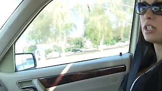 Cheating Girlfriend Sucks off Big Gloryhole Cock