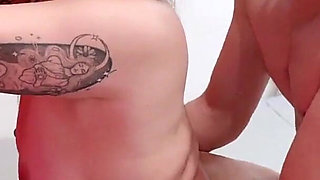 Nina Nova Wrestles Peter King