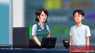 Summertime Saga Porn Game Play Part 02 Nude Sex Game Play