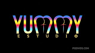 Colombian Pornstar Brittant Taylor getting oiled up before been