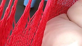 Hot Wife Cums in Front of Locked Cuck on Cruise Ship