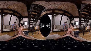 Sharing My Girlfriend - Mfm Threesome Pov - Sexlikereal