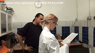 Nice Kitchen Sex With Hot German Housewife