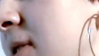 Sabrina: horny brunette Sabrina doing a strip