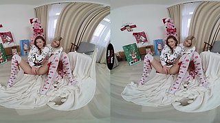 Wonderful teens VR porn smutty story