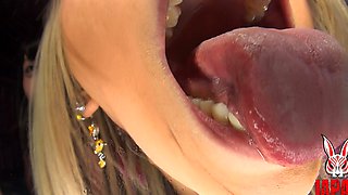 Risa and Yua Nanami Humiliate You with Saliva-drenched Tongues and Smoky Breath. a Filthy POV Punishment Dripping with Spit