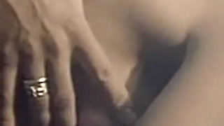 On the Vintage Set: Vintage Threesome with Milly Then 3 Cocks All for Her