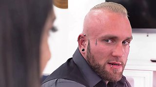 Daughterswap - nasty step daughters have a crazy gangbang with their step-dads on thanksgiving