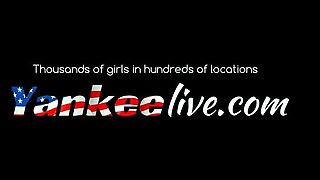 Ebony and Ivory Lesbian Lovers Squirt on Webcam