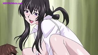 The Neighbors Wife cant control Herself, I cant resist her Temptation - Hentai - SUB