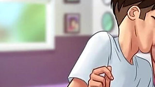 Deepthroat Blowjob From Super Hot MILF - Summertime Saga 3D Animated Porn Game