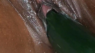 Tight creamy African pussy