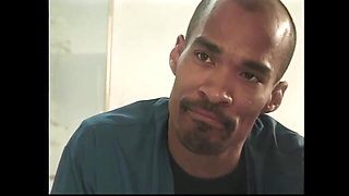 Black on Black Fuck in the Bathroom for a Black Slut Loving Black Cock