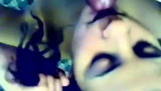 Arab Gf Sucking Cock Taking Cum On Face