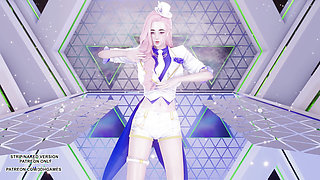 MMD LEE SUHYUN - ALIEN Seraphine Sexy Kpop Dance League Of Legends Uncensored Hentai 4K