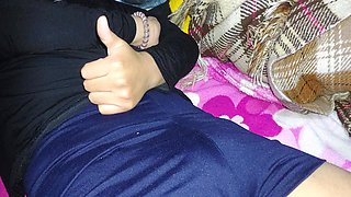 He Dares to Touch My Pussy! I Couldn't Stand to See My Cameltoe in Gym Shorts