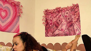 Shy Gassy Girlfriend Showing Buttcrack While Farting First Time Farting in Front of Boyfriend