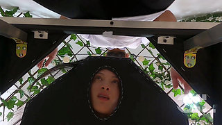 Masseuse Warms Her Pussy and Ends up Fucking Her on the Gurney