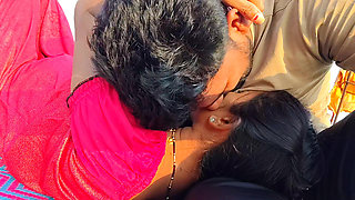 Stepsister and Stepbrother Hot Sex - Today My Elder Stepsister Was Watching on the Mobile on the Terrace.