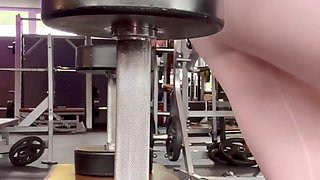 A Little Insight Into My Leg Session This Morning. the Gym Was Empty, so I Thought I'd Film Something. I Know if It's Not Nearly