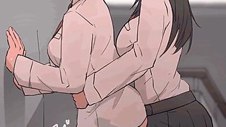 Filling her from behind