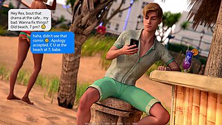 Beach fun with fuckboxes and hot action in the sun