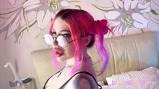 Kinky Tattooed Pink Haired Fuck Doll OF - Picked Up A Whore - Big dick