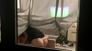 Voyeur Caught Couple Sex Through Window Spying Neighbor