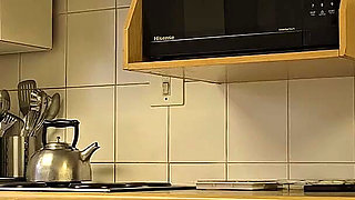 Finger Fucking My Ex Wife in Her Kitchen