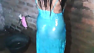 Slutwife Hot Bath at Bathroom