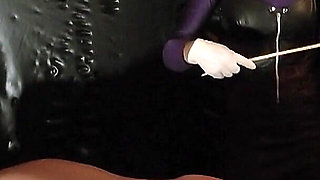The Slave Receives His Deserved Punishment for His Unauthorized Orgasm.